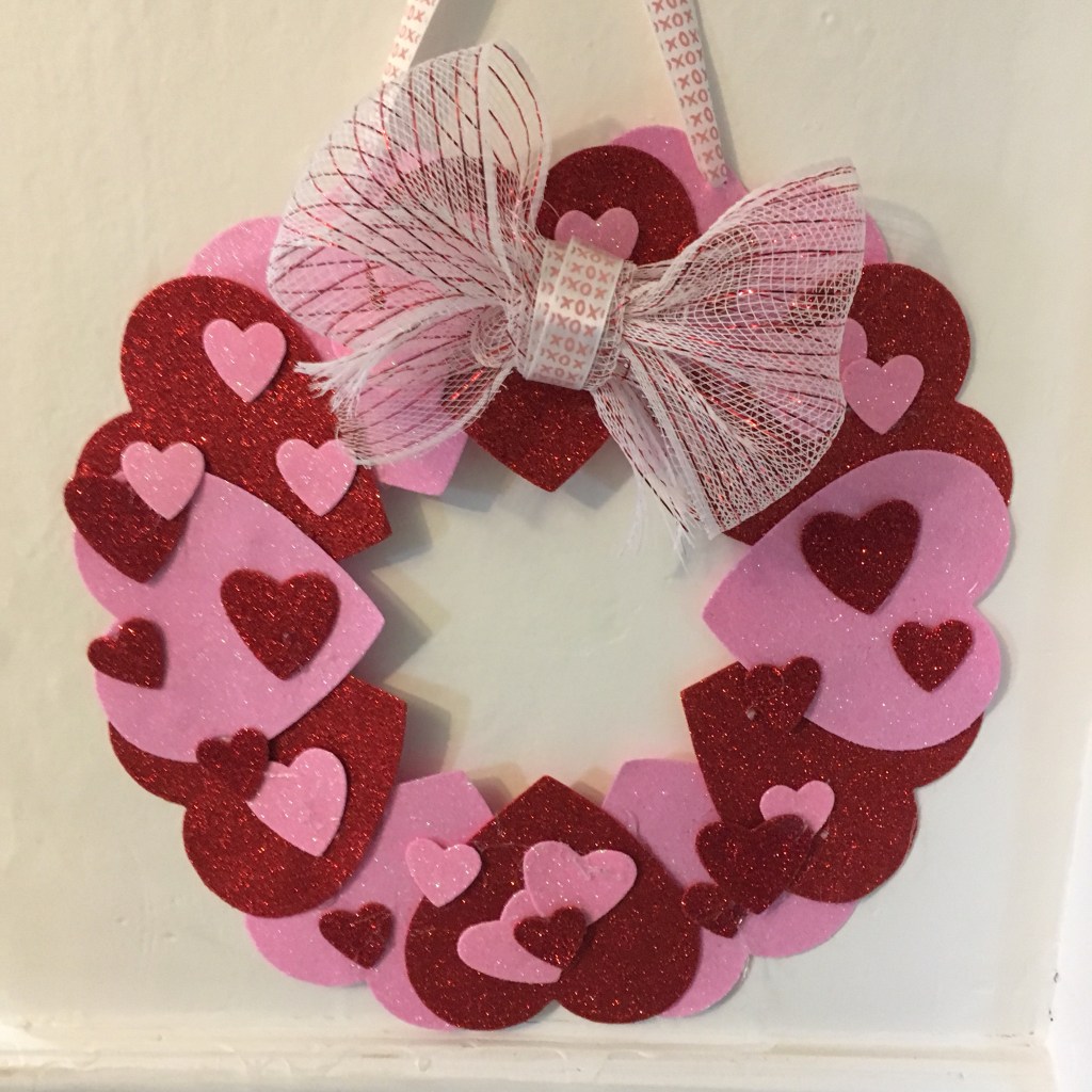 DIY Valentine’s Wreath