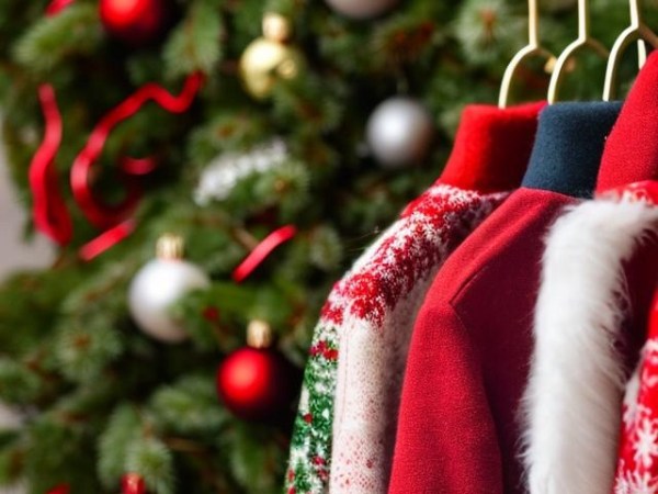 Last-Minute Christmas Party Attire: DIY Glam, Ugly Sweaters, and Festive&nbsp;Classics