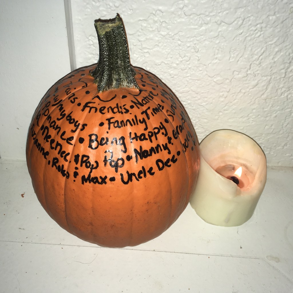The Thankful Pumpkin