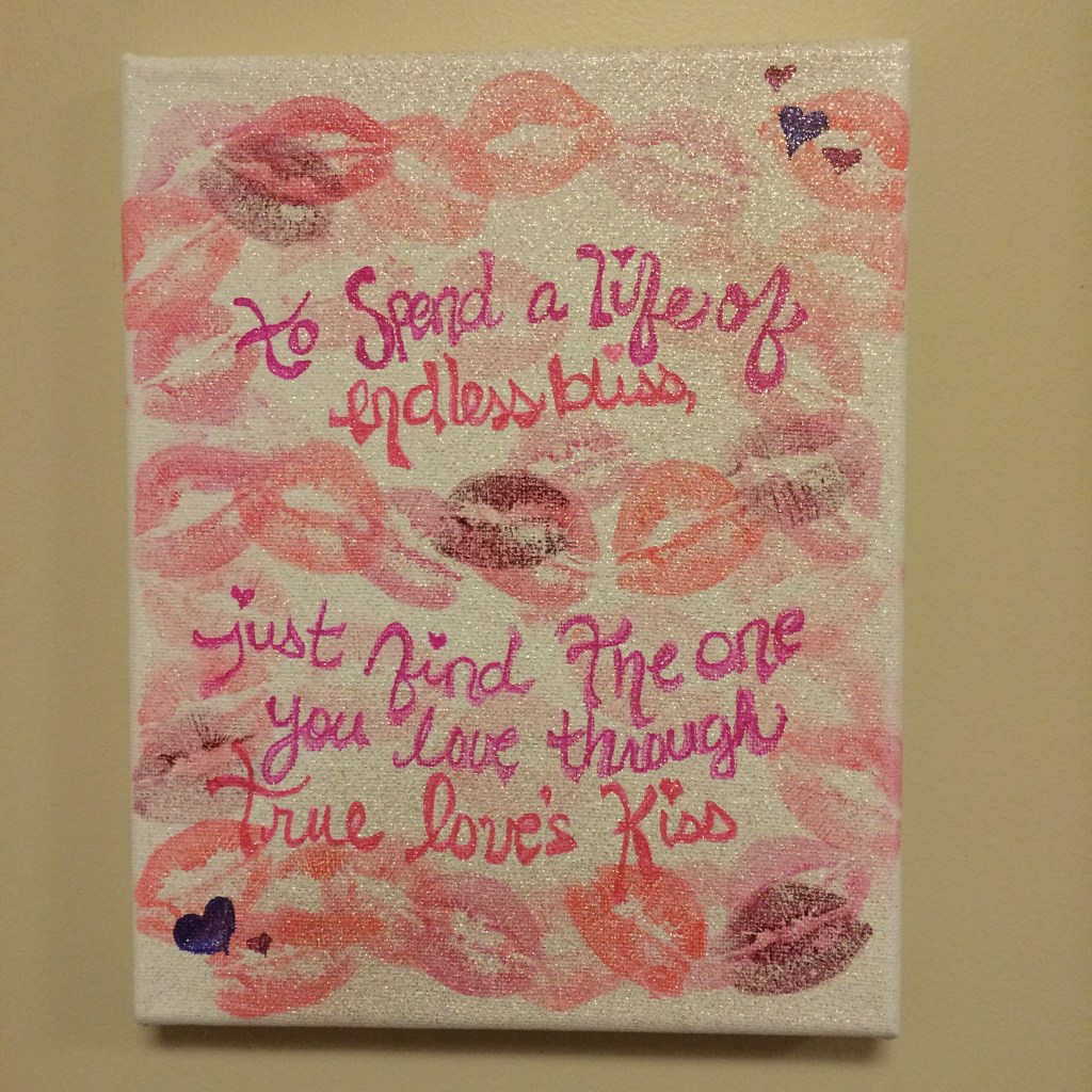 DIY Valentine’s Kiss&nbsp;Decor