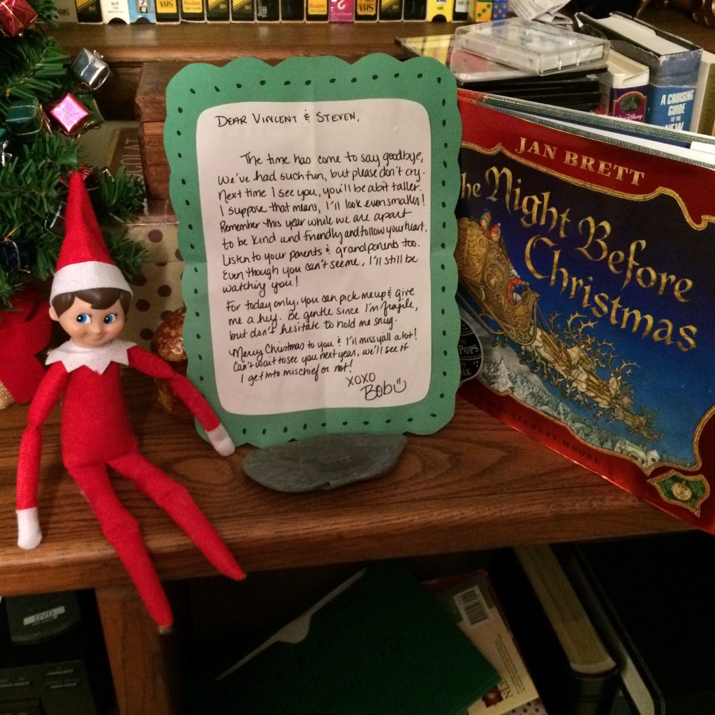 Elf on the Shelf: Week&nbsp;Four
