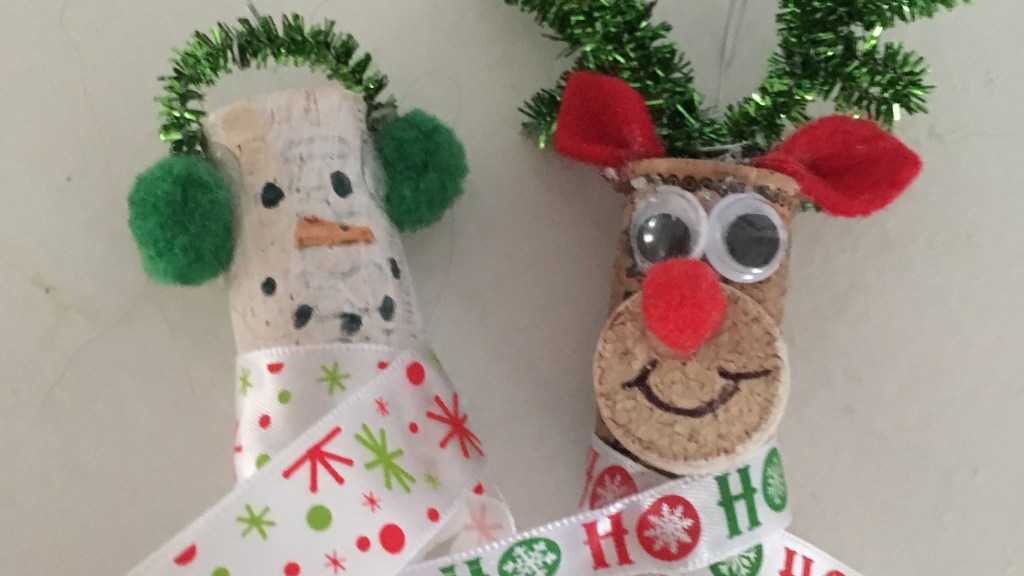 DIY Cork Ornaments