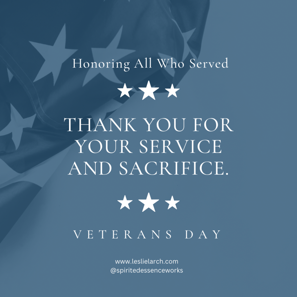 Honoring Our Veterans: A Heartfelt Thank You for Their Sacrifice and&nbsp;Service